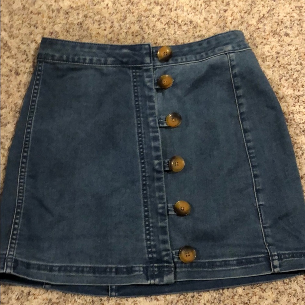 Jean skirt